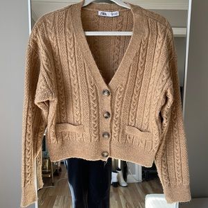 Camel Cardigan